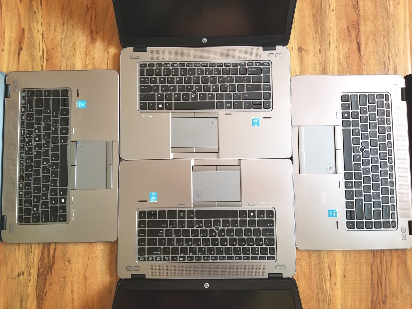 Lot 4 HP EliteBook 850 G2 i7-5600U 2.6 GHz 8GB RAM 128GB SSD Batt 15.6″ NO AC|OS