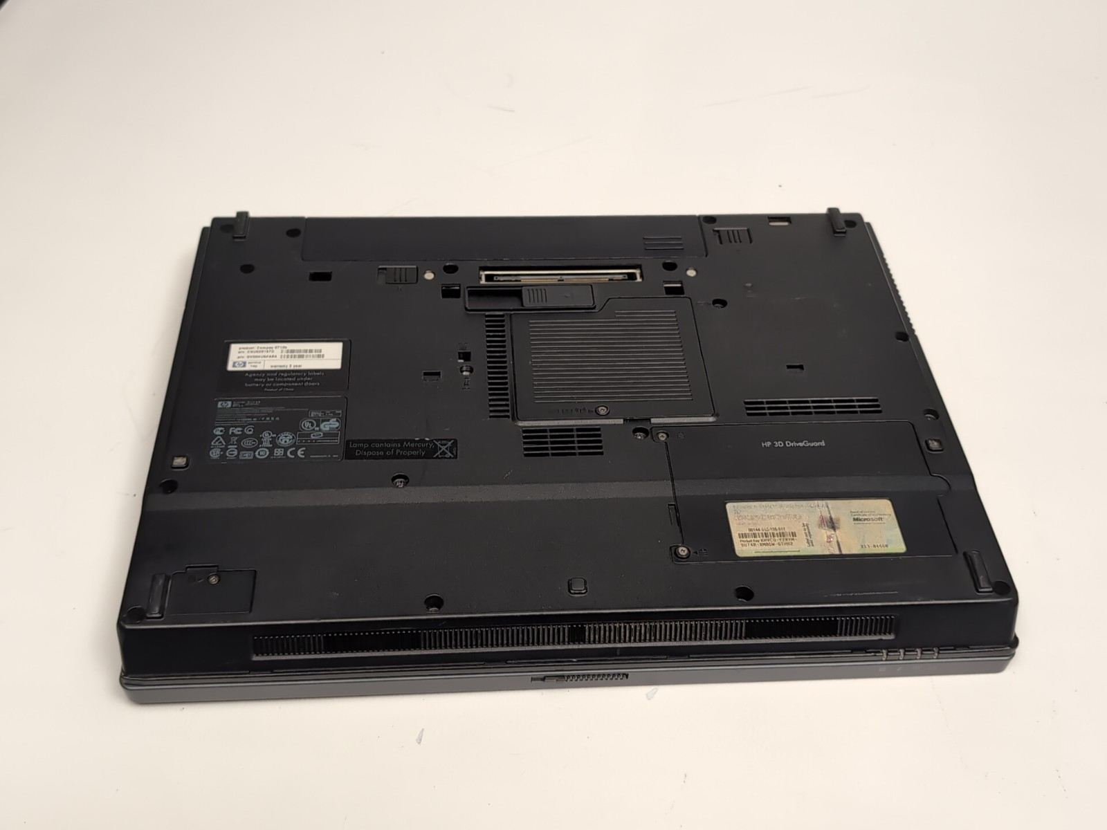 HP Compaq 6510b Intel Core 2 Duo 1.80 GHz 2GB RAM No HDD Boot to BIOS