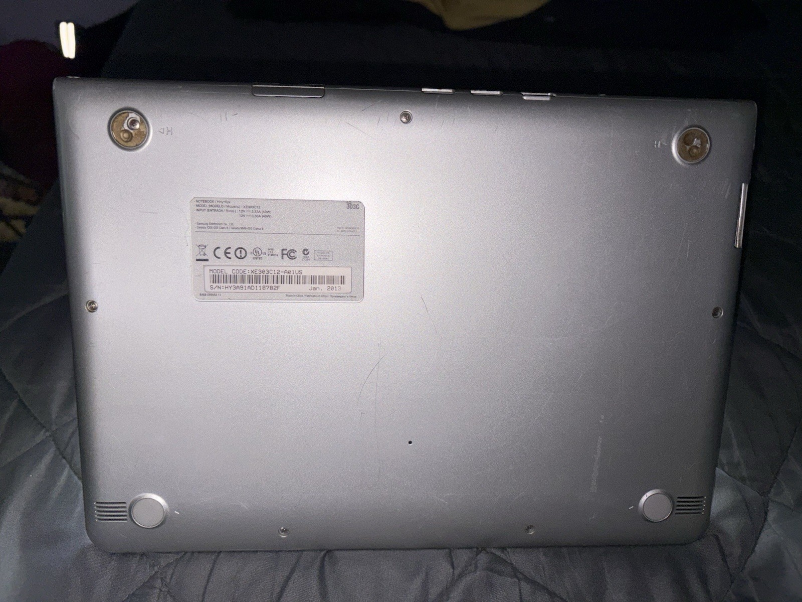 Samsung XE303C12 Chromebook 11.6in 2GB RAM 16GB SSD Chrome OS Silver
