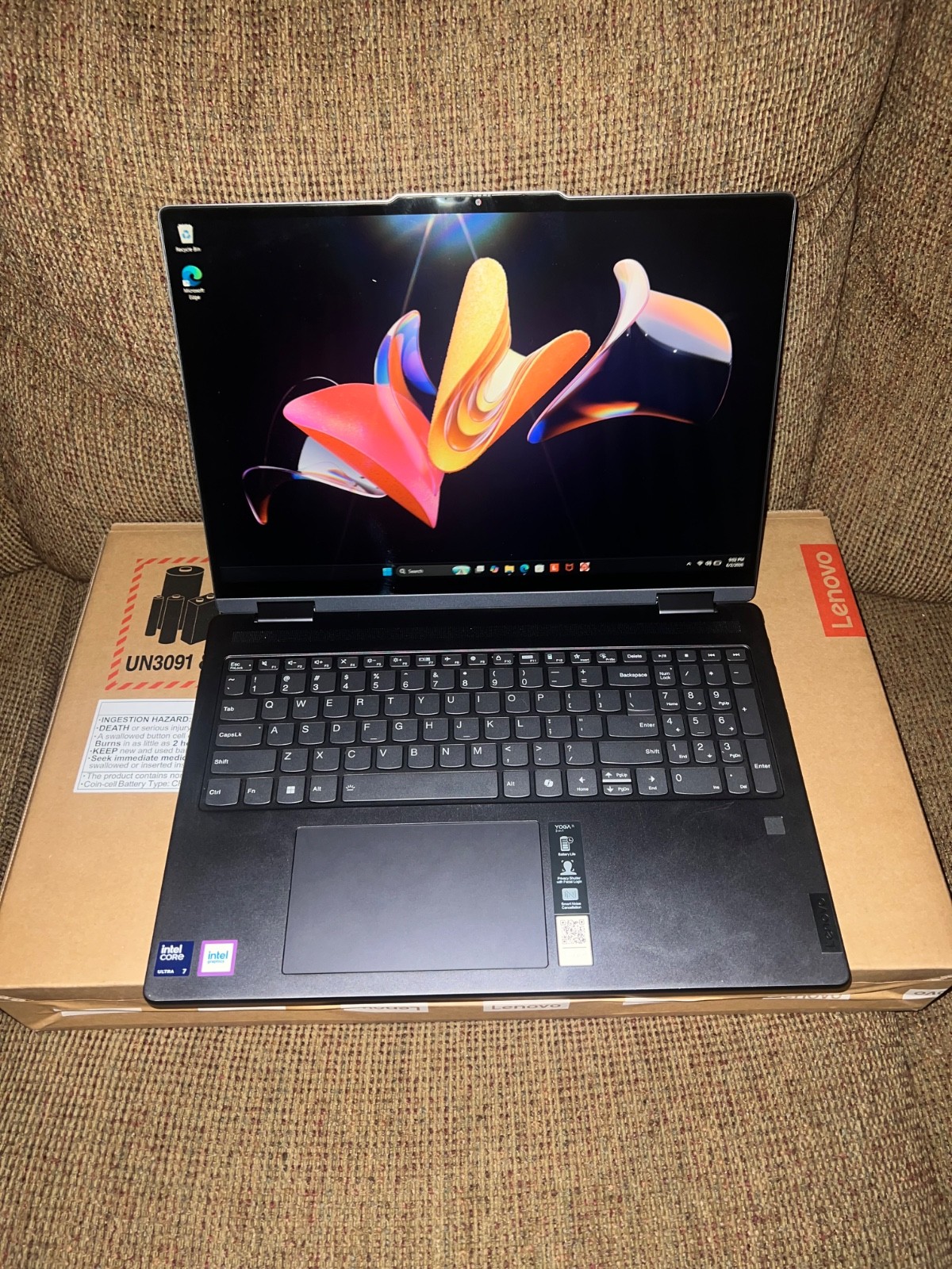 Lenovo – Yoga 7i 2-in-1 16″ 2K Touchscreen Laptop – Intel Core Ultra 7 155U 2023