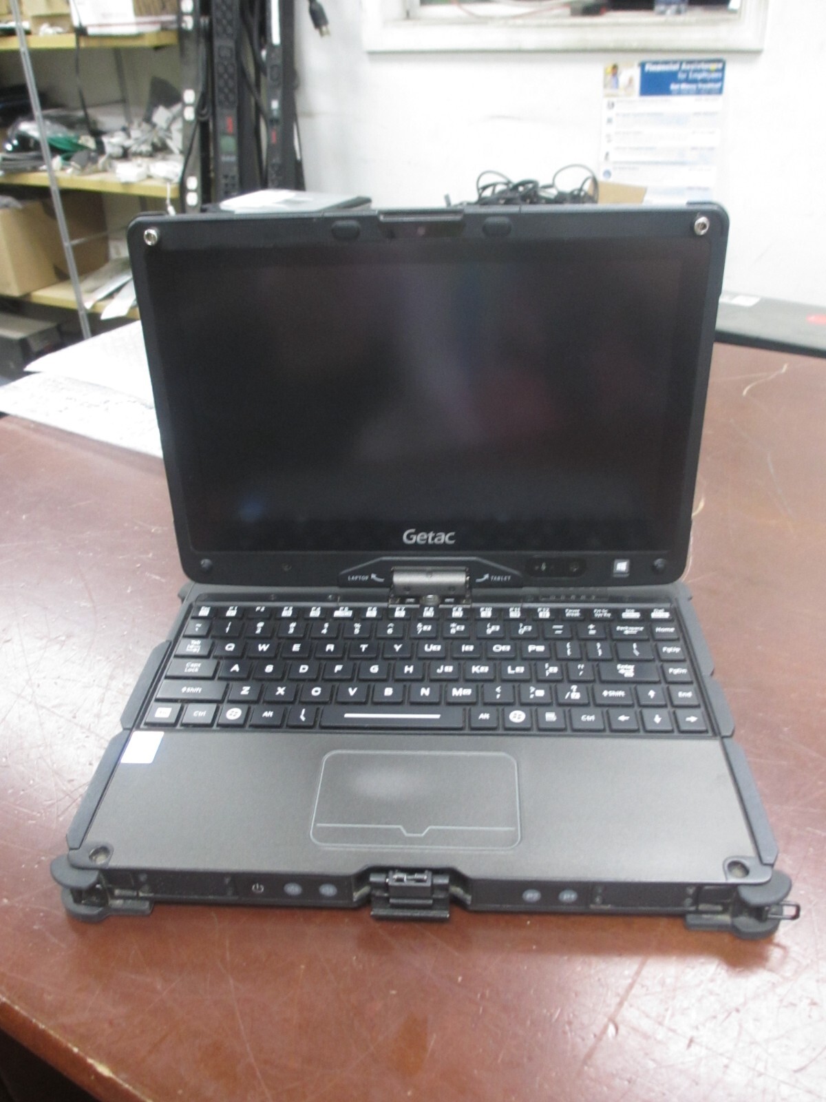 Getac V110 i5 4300U 1.90GHZ 8GB Web-Cam Laptop [NO HDD/CADDY/OS/AC/PEN]*missing