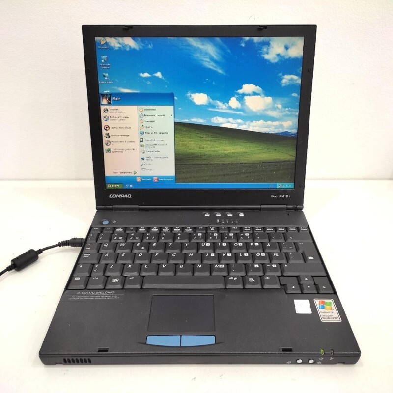 Pentium 3 III 1.20GHz Windows XP Compaq Serial 22018 12″ Laptop PC Notebook PC