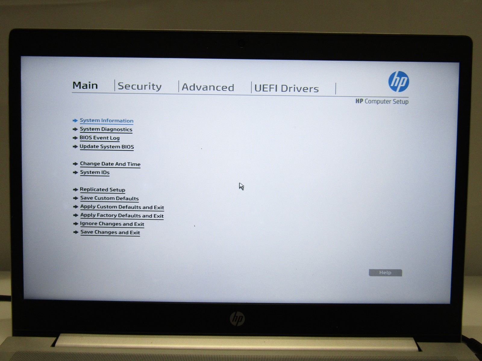 HP ProBook 450 G6 1.60GHz i5-8265U 8GB RAM 256GB SSD 15.6″ FHD NO OS/Battery