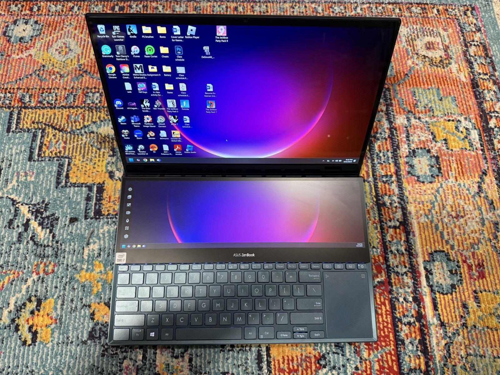 ASUS ZenBook Pro Duo UX581LV-XS74T – Premium Dual Screen 4K Laptop