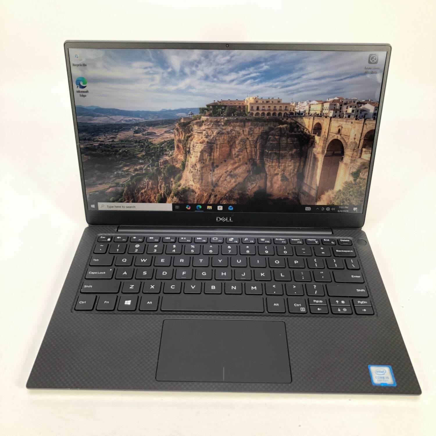 Broken Dell XPS 13 9380 13.3″ i5-8265U 1.6GHz 8GB RAM 256GB SSD /Bad Battery