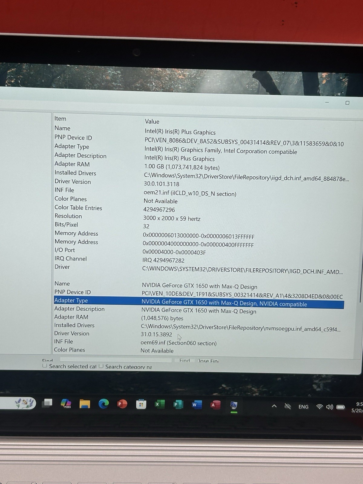 Microsoft Surface Book 3 14” 1900 TOUCH-10th i7-1065G7 16GB 256GB GTX 1650 Max-Q