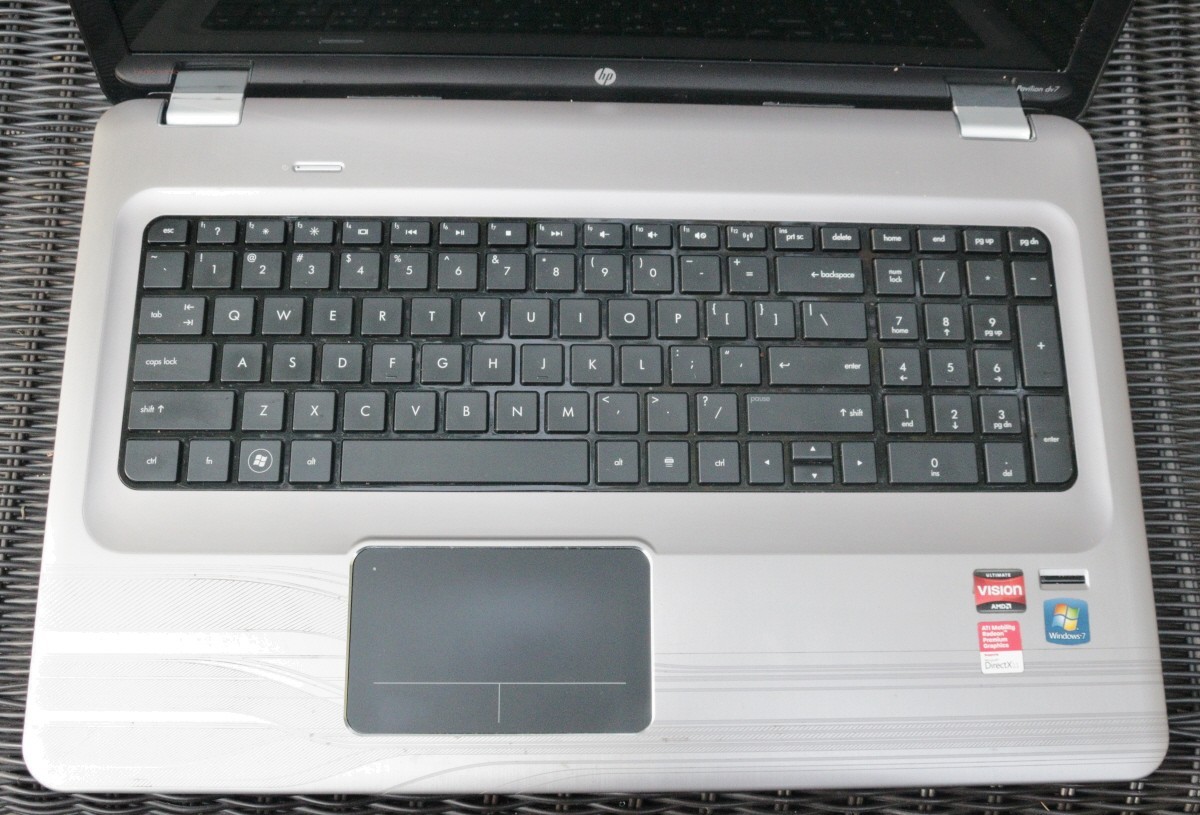 HP PAVILION DV7 17.3″ Triple-Core 2.10GHz 16GB RAM 500 Red WD HDD Windows 10 Pro