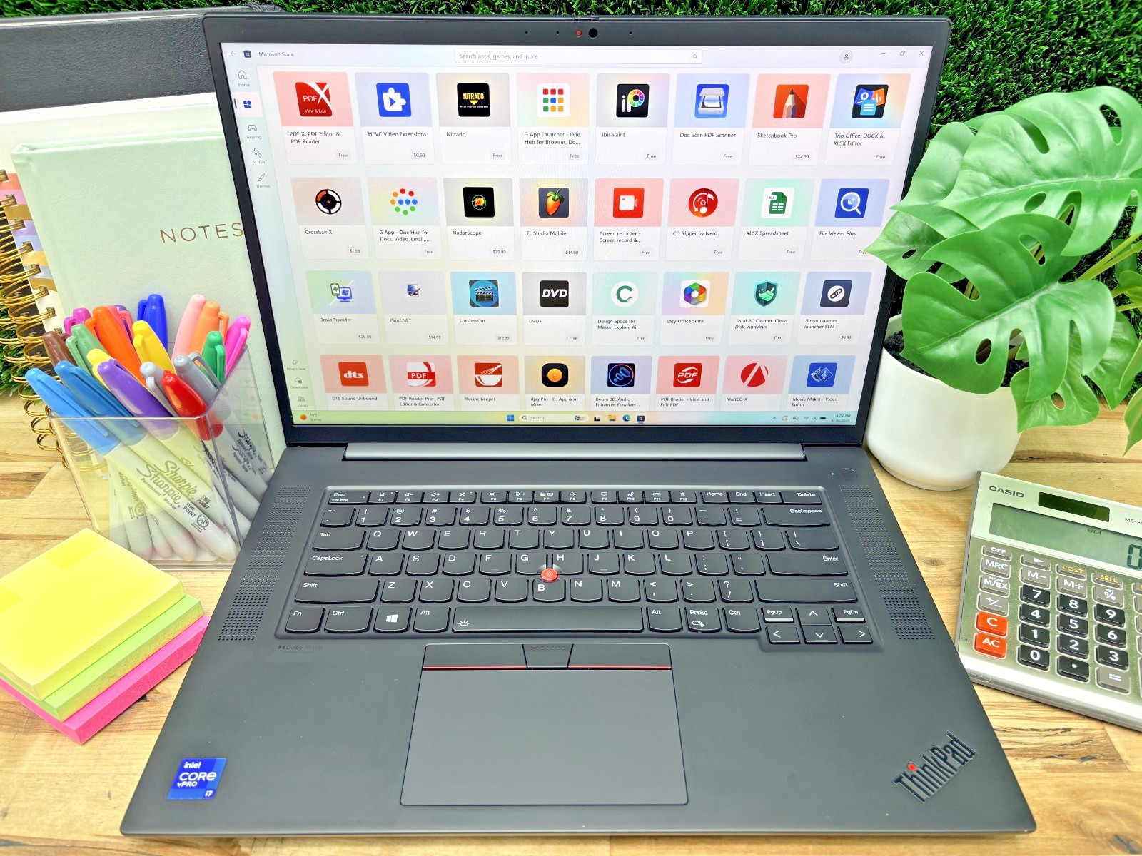 Lenovo ThinkPad P1 Gen 4 Intel i7-11th Gen 2.50GHz 32GB 512GB SSD NVDA RTX 2000*