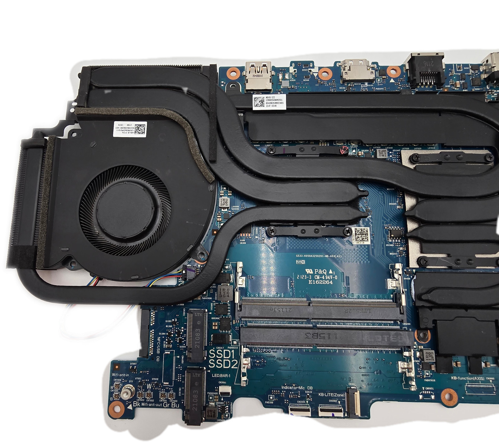 ROG G513M Ryzen 9 5900HX RTX 3060 Motherboard