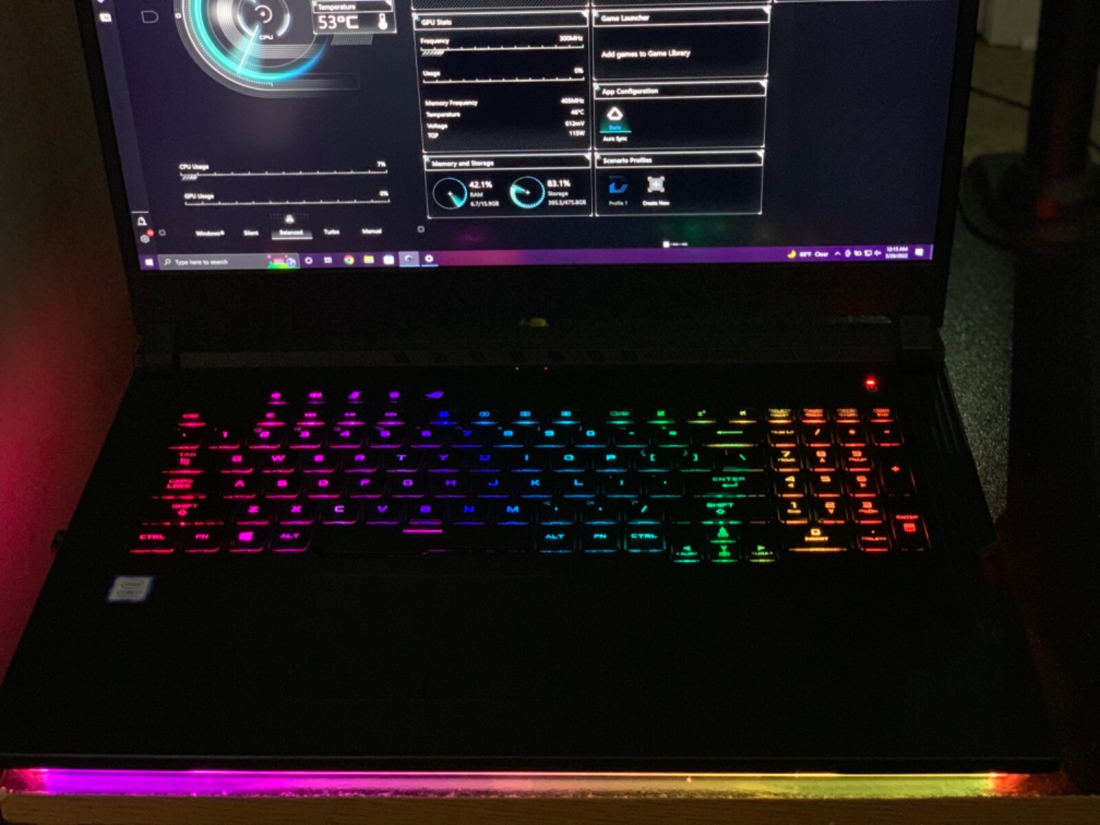 Asus ROG Strix Hero 3 17.3 gaming laptop RTX 2070 Core i7-9750H