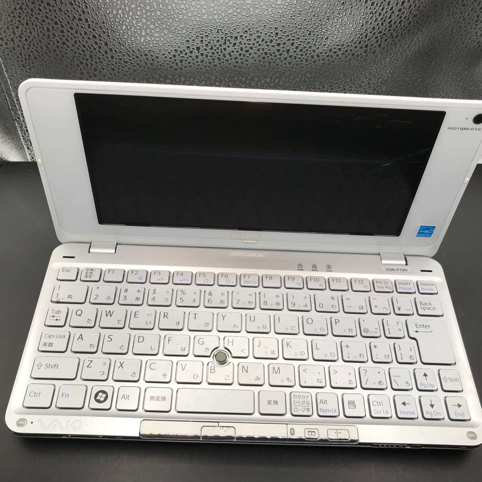 SONY VAIO Type P VGN-P70H White Intel Atom Z520 RAM 2GB AC100V Japan