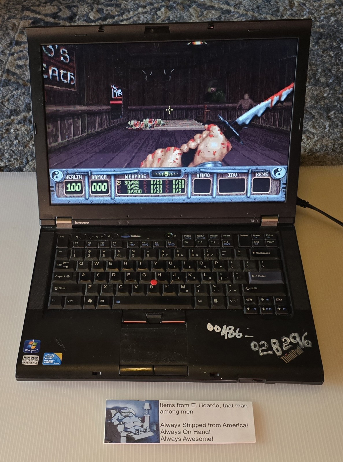 Lenovo ThinkPad T410 14″ Laptop, i5-M520/6GB RAM/500GB HDD/Windows 7 Pro