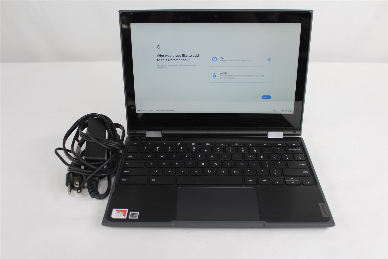Lenovo ChromeBook 300E Gen 2 11.6″ HD Touch AMD A4-9120C 1.6GHz 4GB 32GB eMMC
