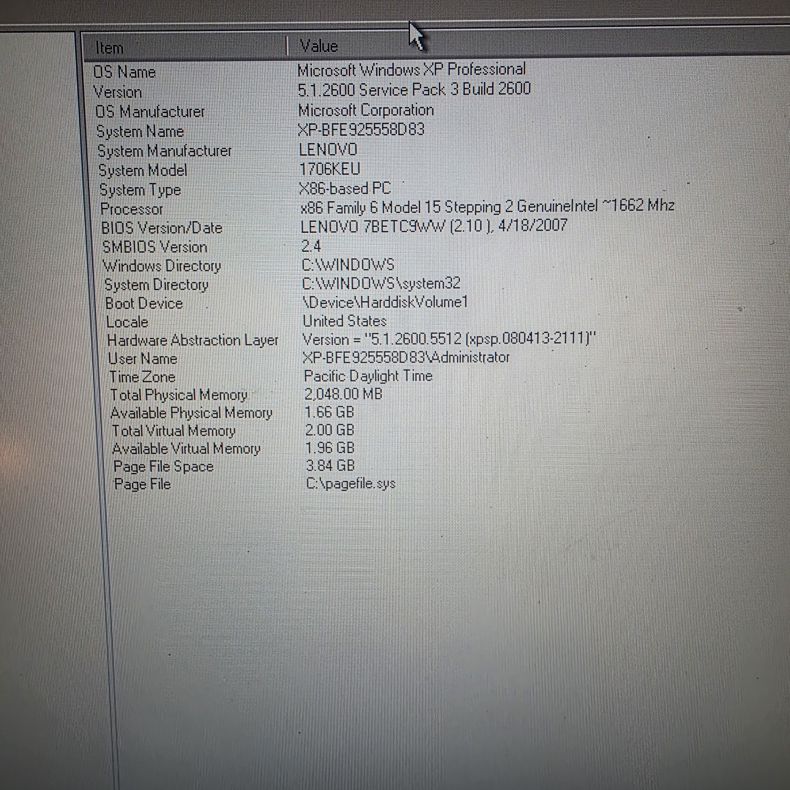 IBM Lenovo ThinkPad X60 12.1″ Laptop Tablet C2Duo T5500 80GB WIN XP