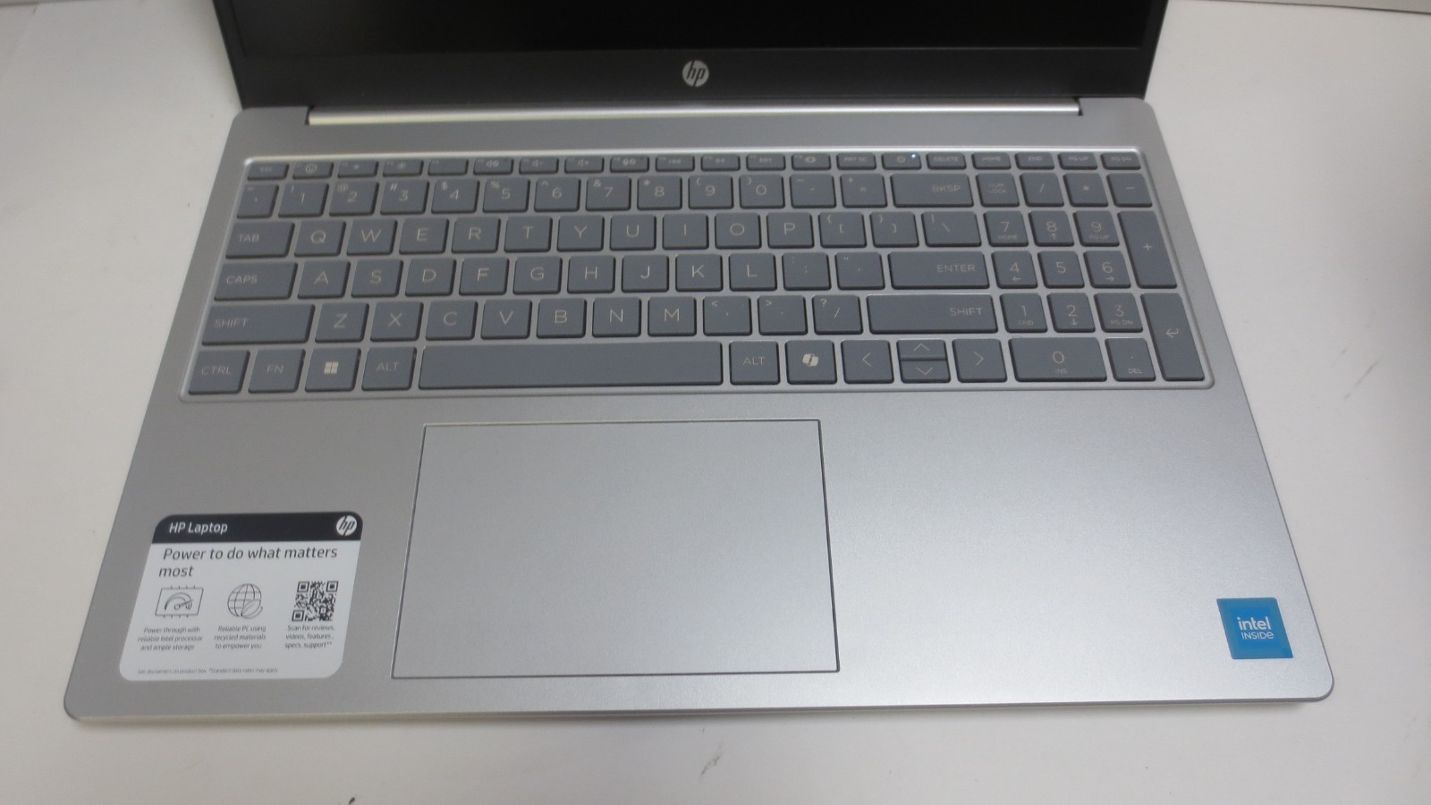 HP Laptop 15-FD0084WM 15.6″ Intel N200 1.0GHz 4GB RAM 128GB SSD win 11