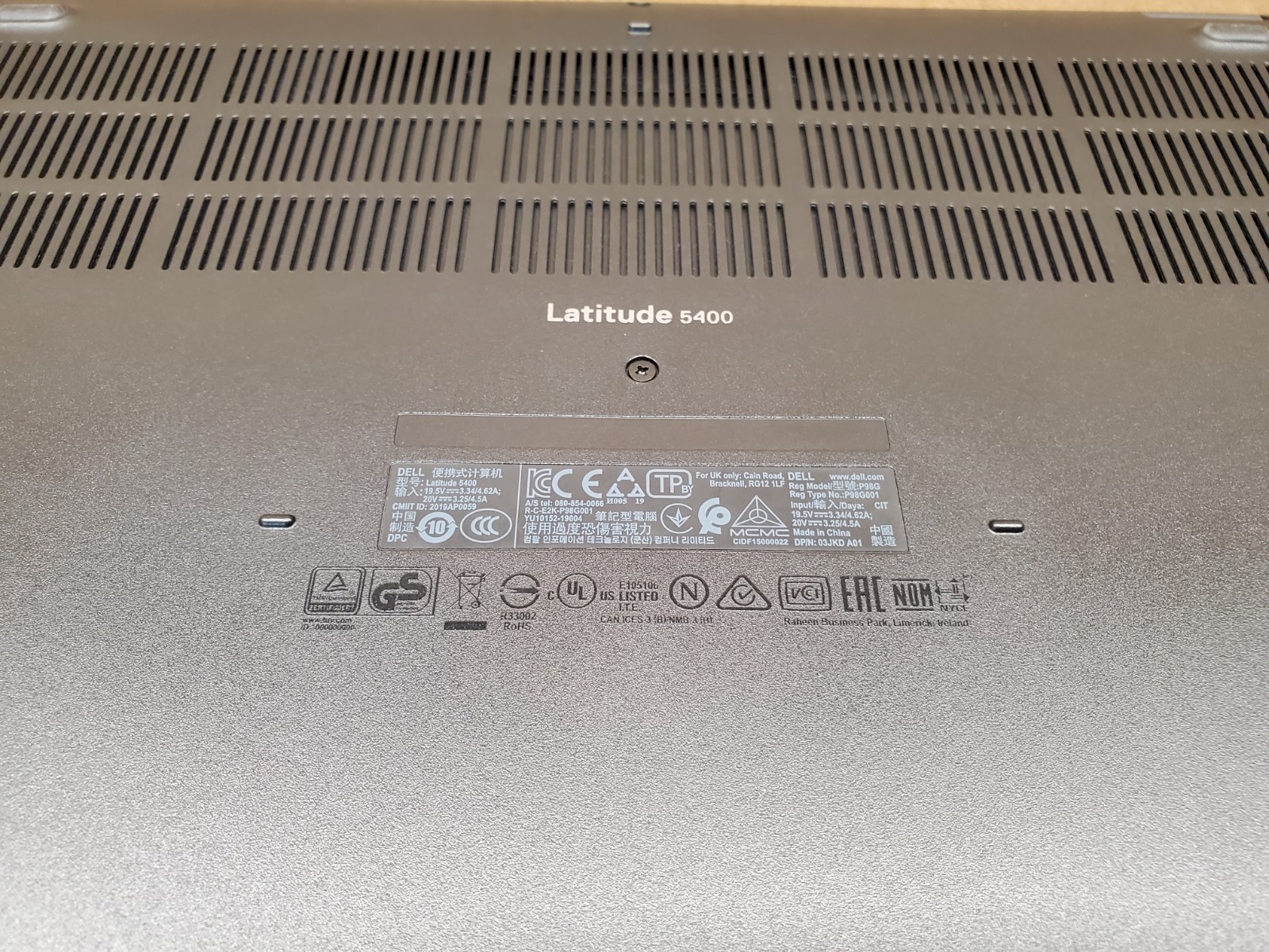 Dell Latitude 5400 i7-8665U 1.90Ghz 16GB 512GB SSD 14″ *Professionally Restored*