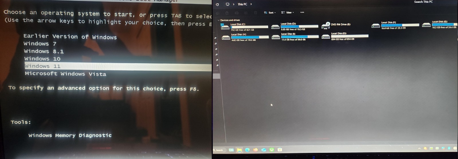 Dell XPS M1730, Intel® Core™2 Duo CPU 9300 @ 2.50 GHz, NVIDIA GeForce 8700M, 2TB