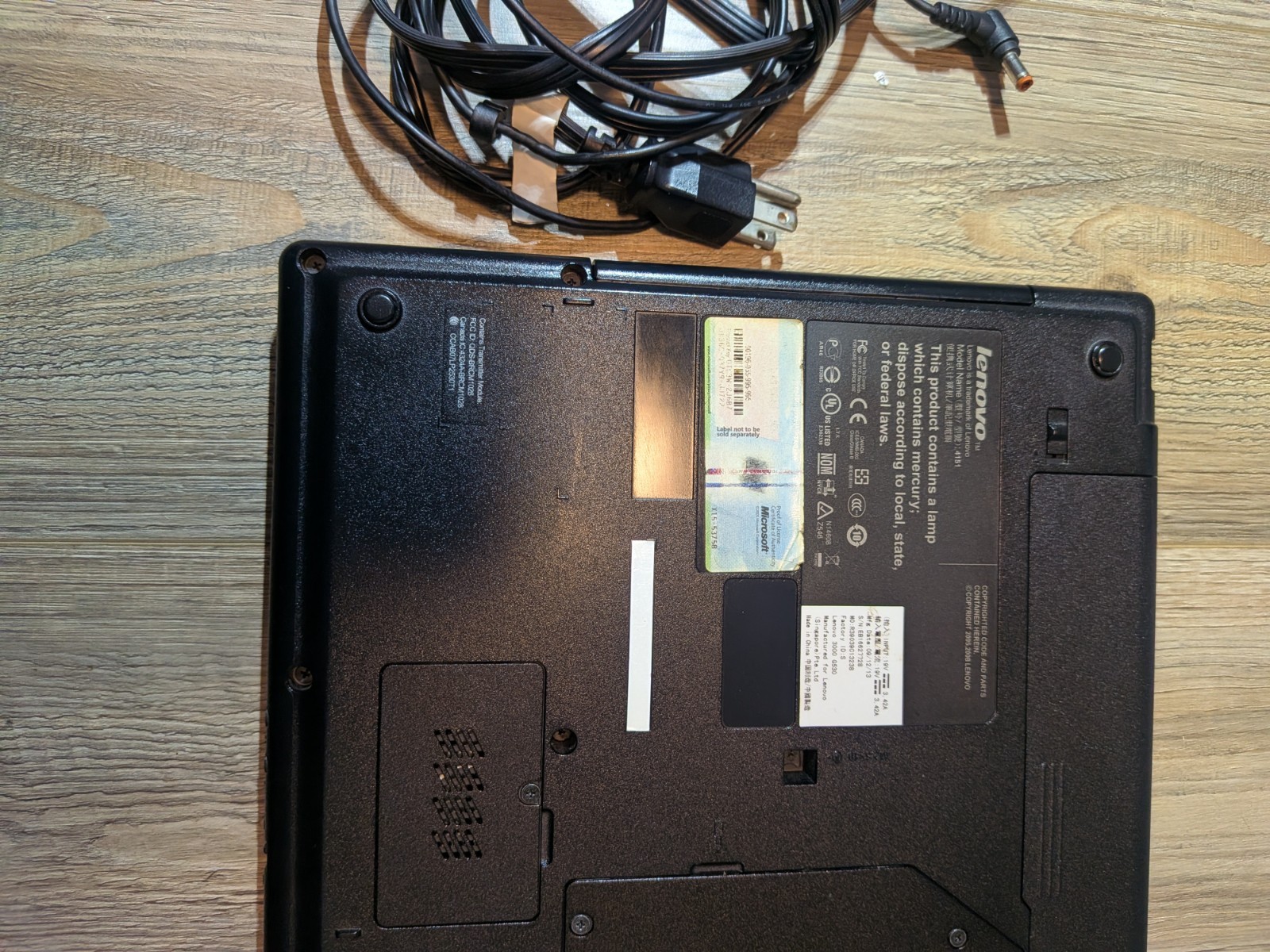 Lenovo 4151 Used laptop Complete Tested Black Student School Computer