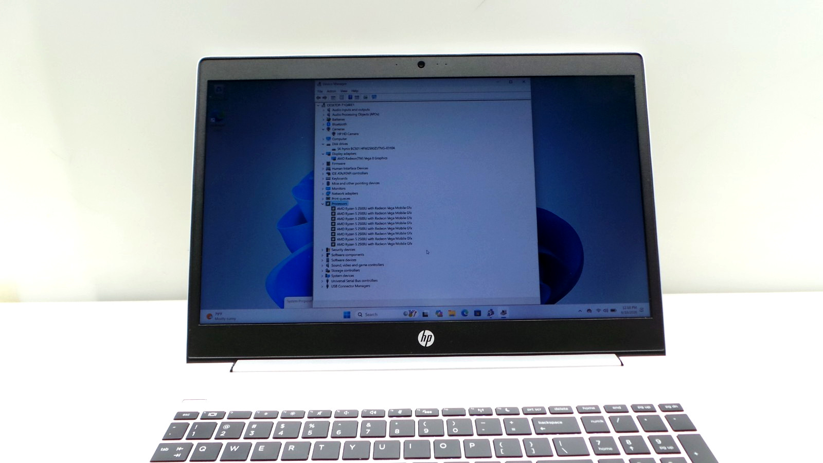 HP ProBook 455 G6 | 15.6″ | AMD Ryzen 5 2500U | 8GB RAM 256GB NVMe | WIN 11 PRO