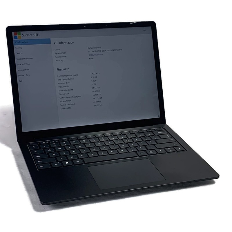 Microsoft Surface Laptop 5 1951 13.5″ i5-1245U 1.6GHz 16GB 256GB NVMe SSD -Win11