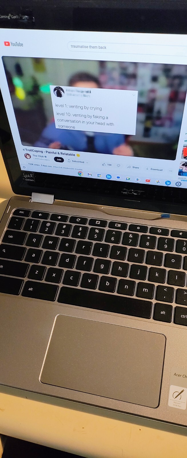 Acer Chromebook Spin 11 2 in 1 – 11.6″ Touchscreen 4GB 32GB Flash – Excellent