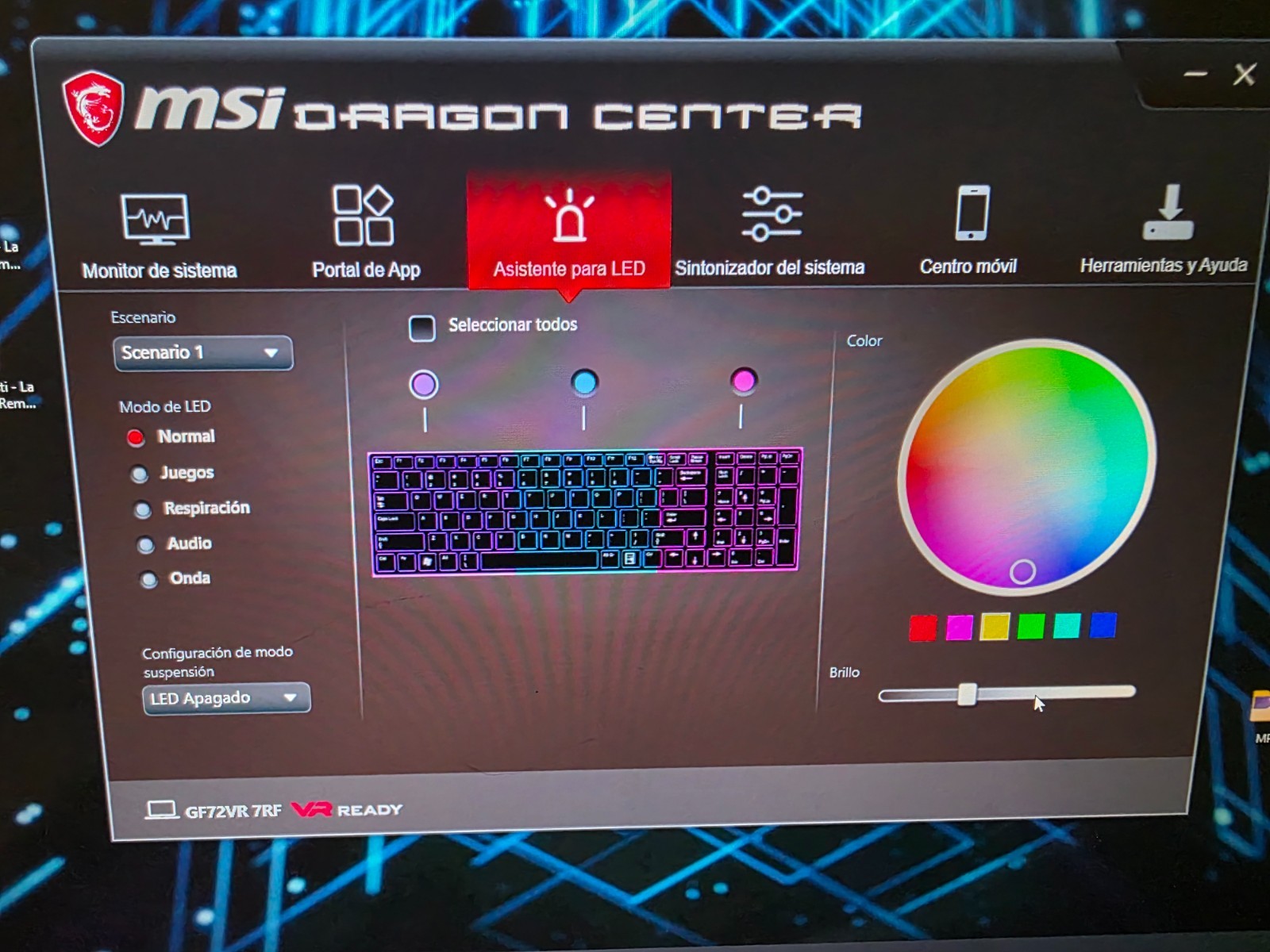 MSI GAMING GF72VR Intel Core i7-7700HQ 32GB 512GB SSD + 1TB HDD NVIDIA GTX 1060