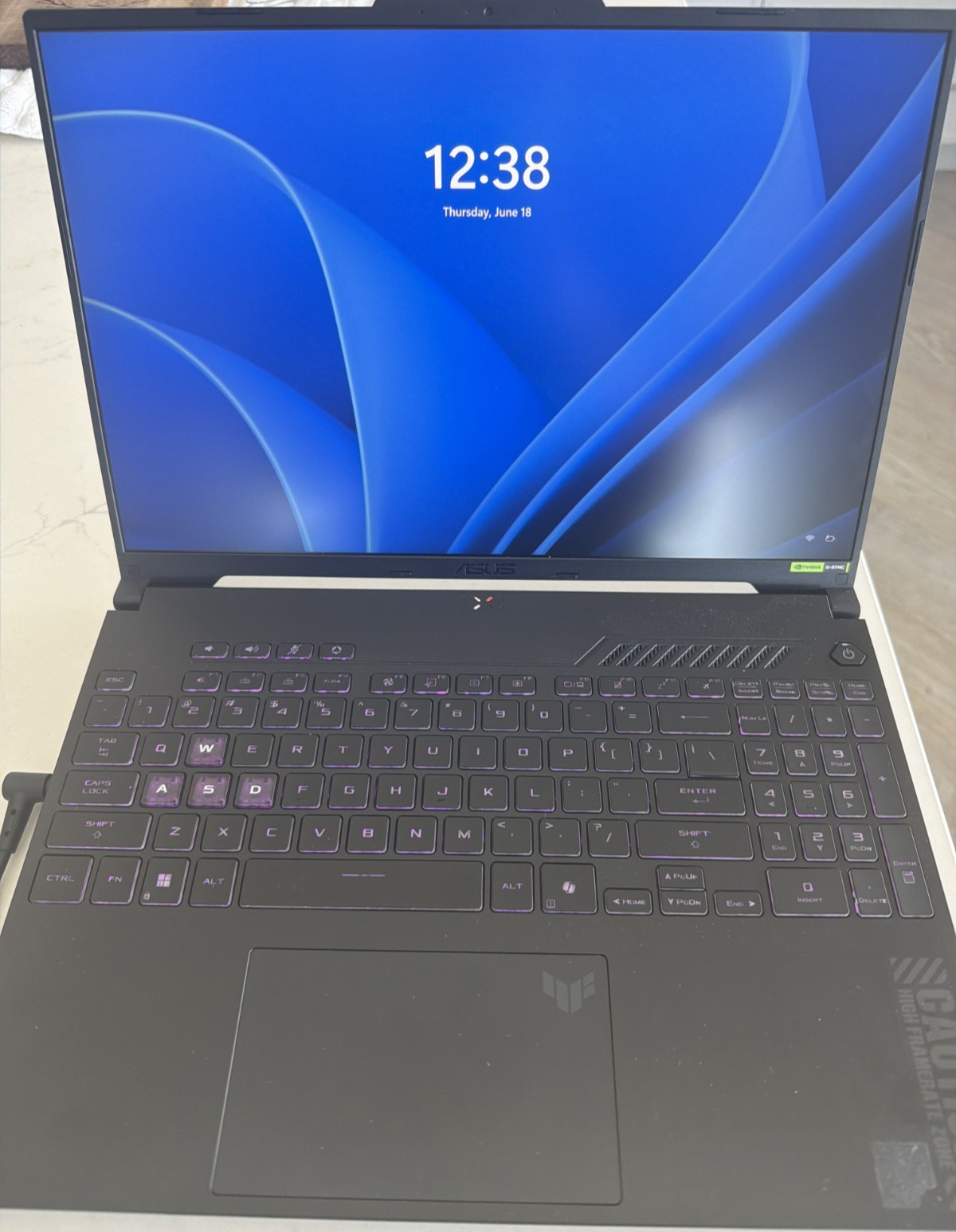 ASUS TUF Gaming F16 FX607VU-ES51 16″ Laptop | RTX 4050 | Core i5 210H | 8GB | 51
