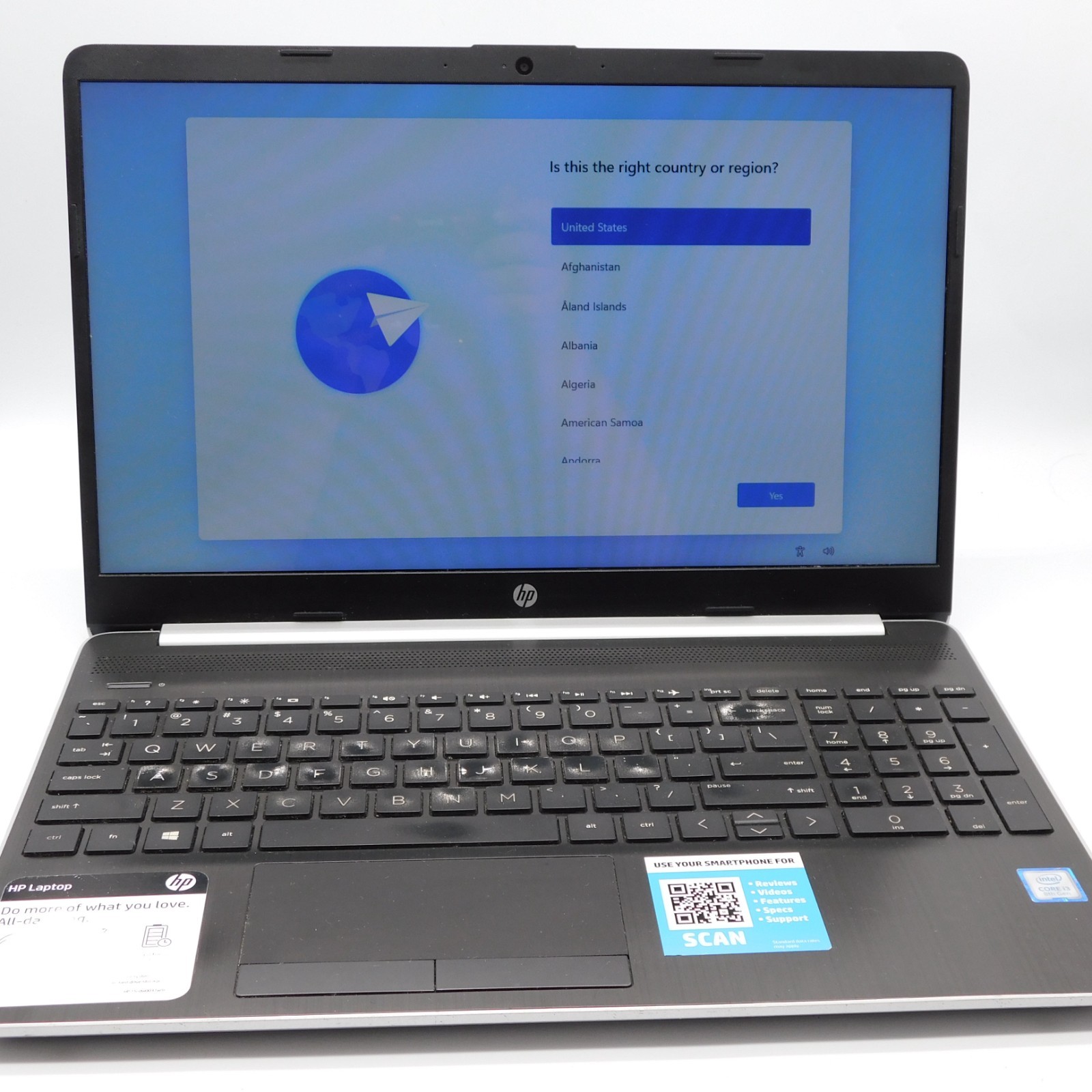 HP 15-dw0037wm 15.6″ i3 8th Gen 8GB RAM 1TB HDD Windows 10 Laptop Silver