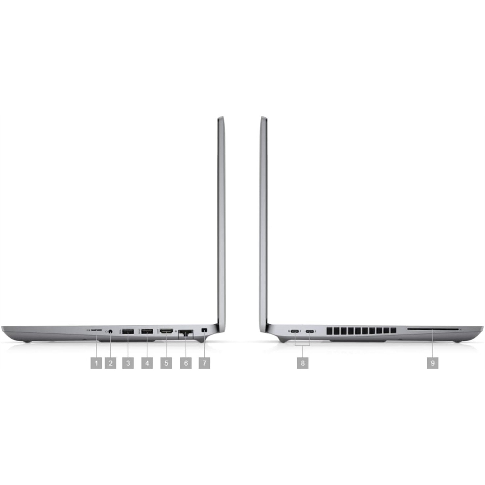 Dell Latitude 5521 15.6″ 16GB 512GB, Grey