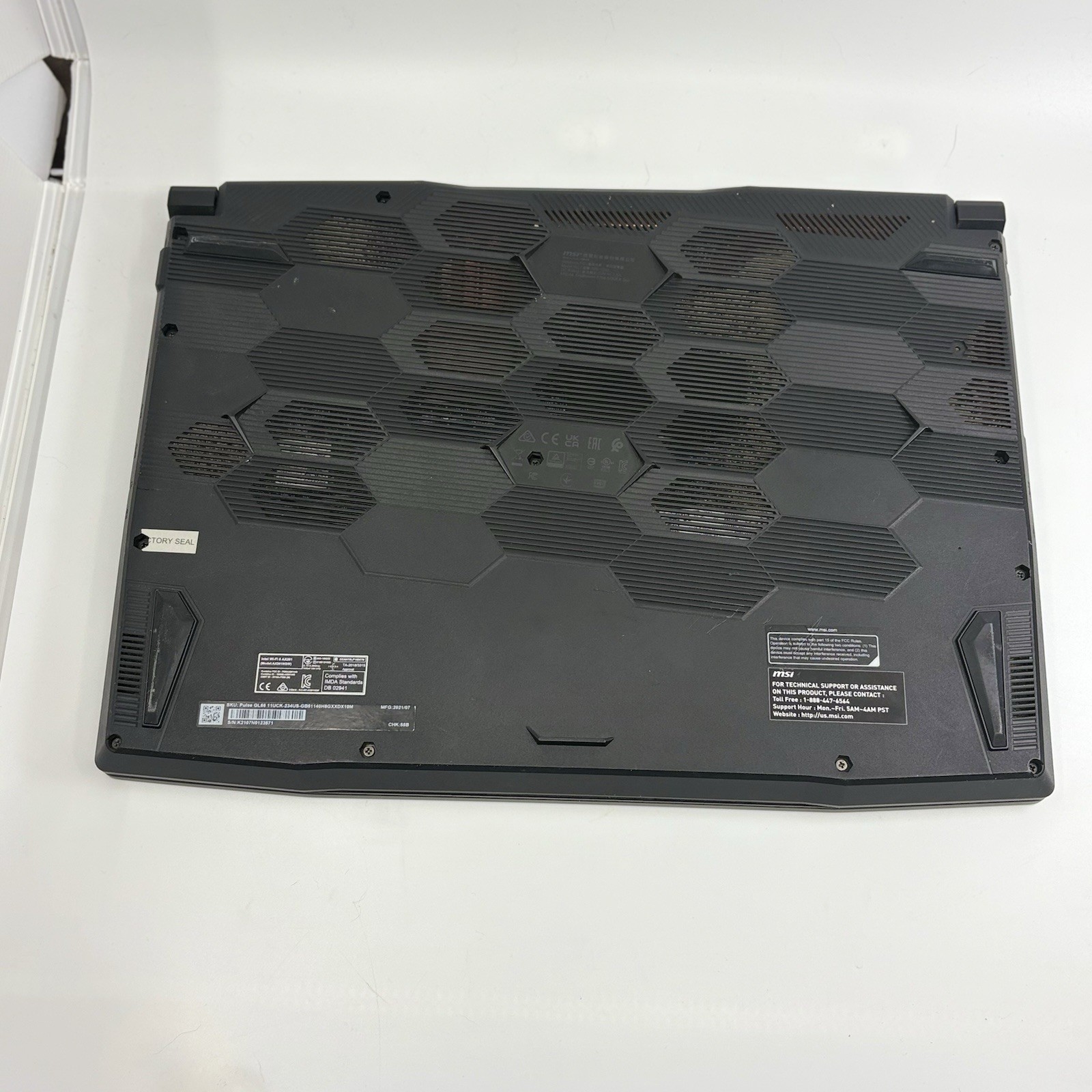 MSI Pulse GL66 15.6″ i5-11400H 16GB RAM 512GB SSD GeForce RTX 3050