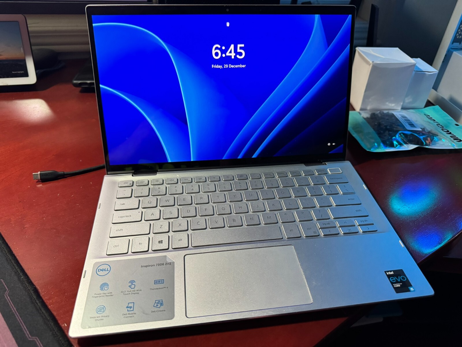 INSPIRON 13 7306 2-IN-1 I5-113G7 8GB 512GB NVME INTEL HD TOUCH WIN11