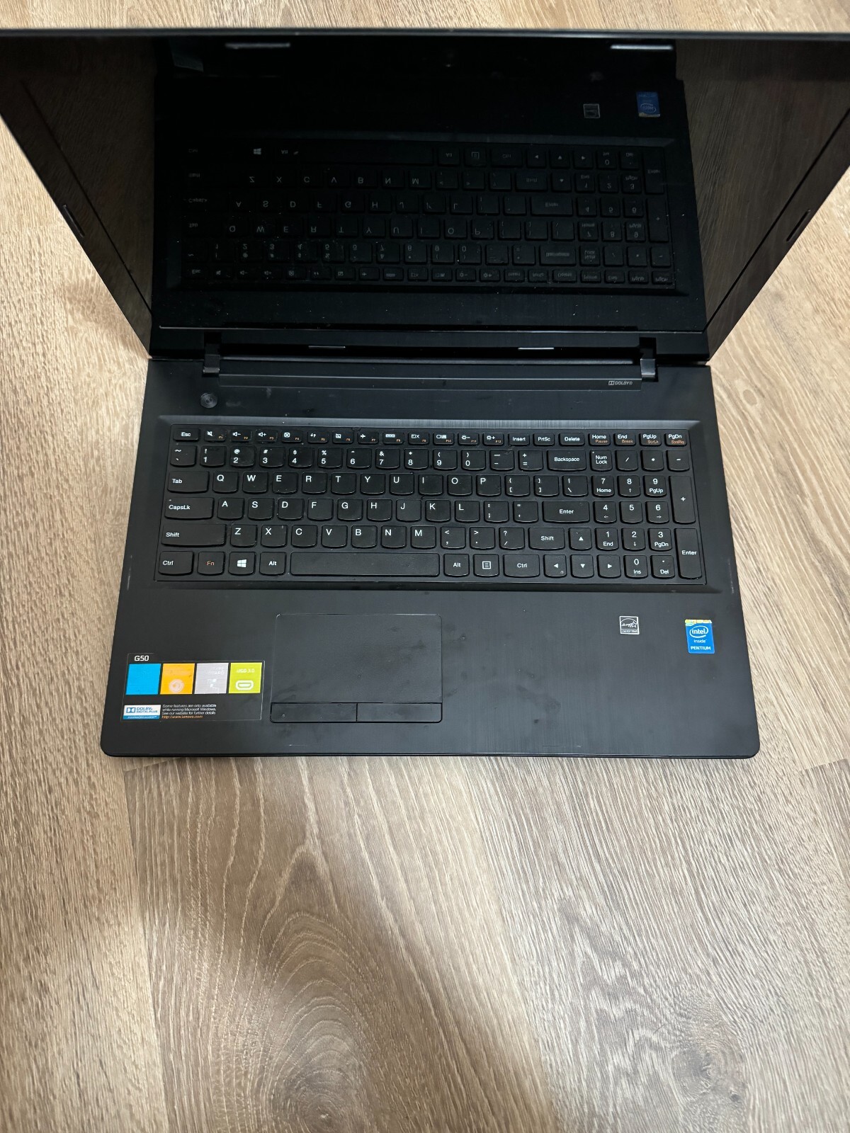 15.6” Lenovo G50-30 Intel Pentium Laptop. For Parts/Repair. READ DESCRIPTION!!!