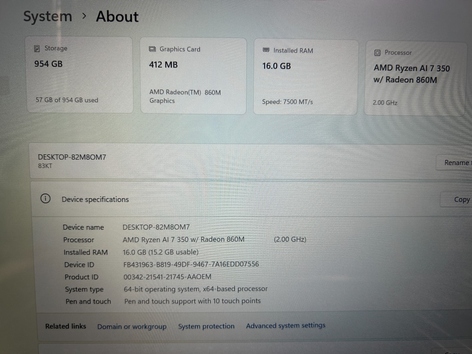 LENOVO IdeaPad 5 2-in-1 14AKP10, AMD Ryzen AI 7 350, 16 GB RAM, 1 TB NVMe SSD