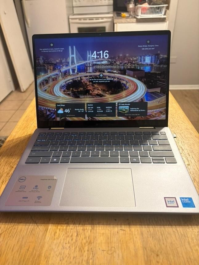 Dell Inspiron 2-in-1 14″ Laptop Intel i7 16gb Memory 1TB SSD in great condition