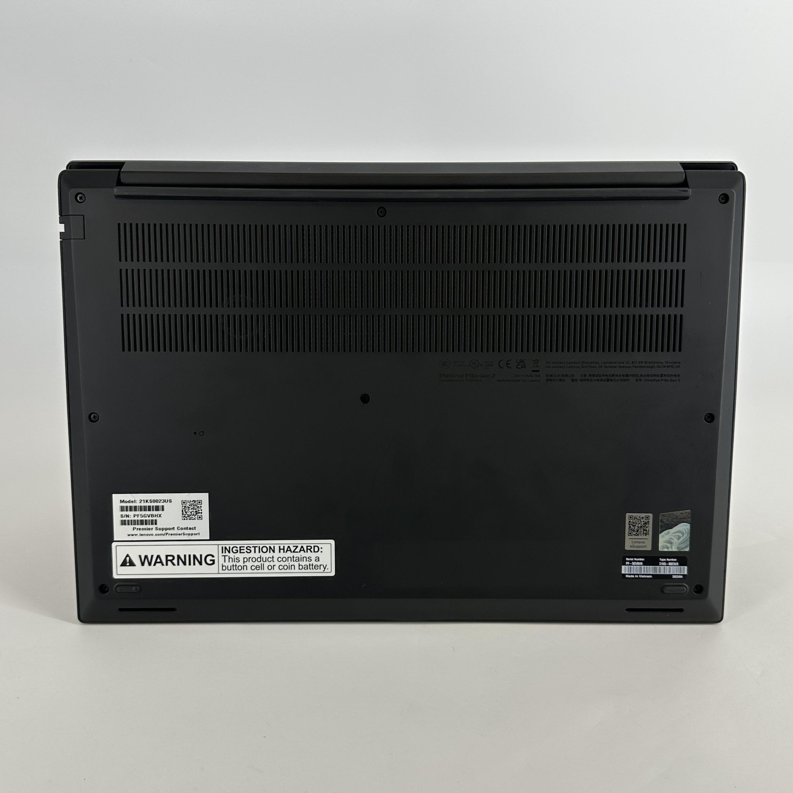Lenovo ThinkPad P16s Gen 3 FHD+ TOUCH 1.4GHz Ultra 7 155H 16GB 512GB RTX 500 Ada
