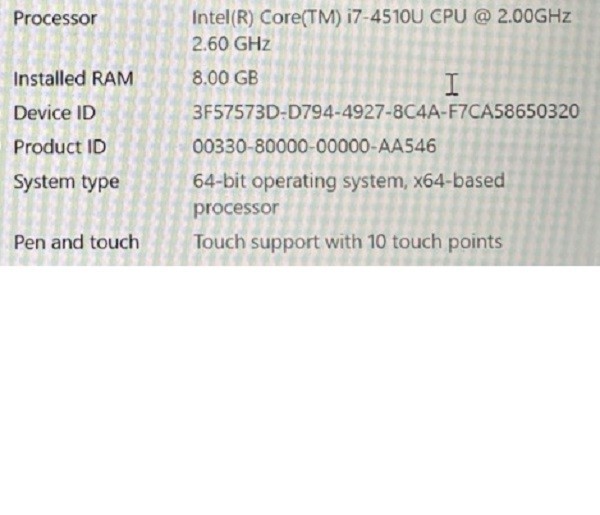 Dell XPS 13-9333 Laptop – Intel i7-4500U – 8GB RAM – 256GB – Windows 10