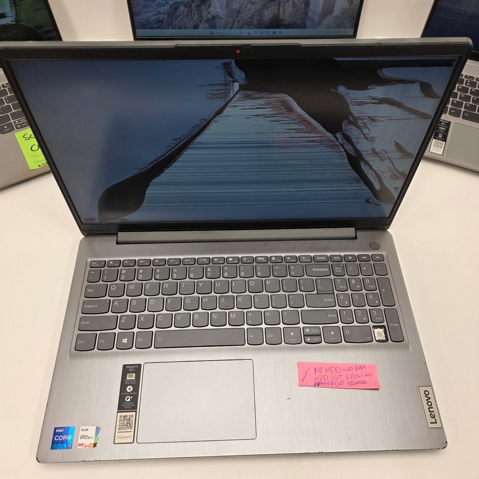 LOT OF 4 READ LENOVO IdeaPad 5 AND 3 15ARE05 15.6″ Ryzen 7 4700U 8GB 512gb SSD