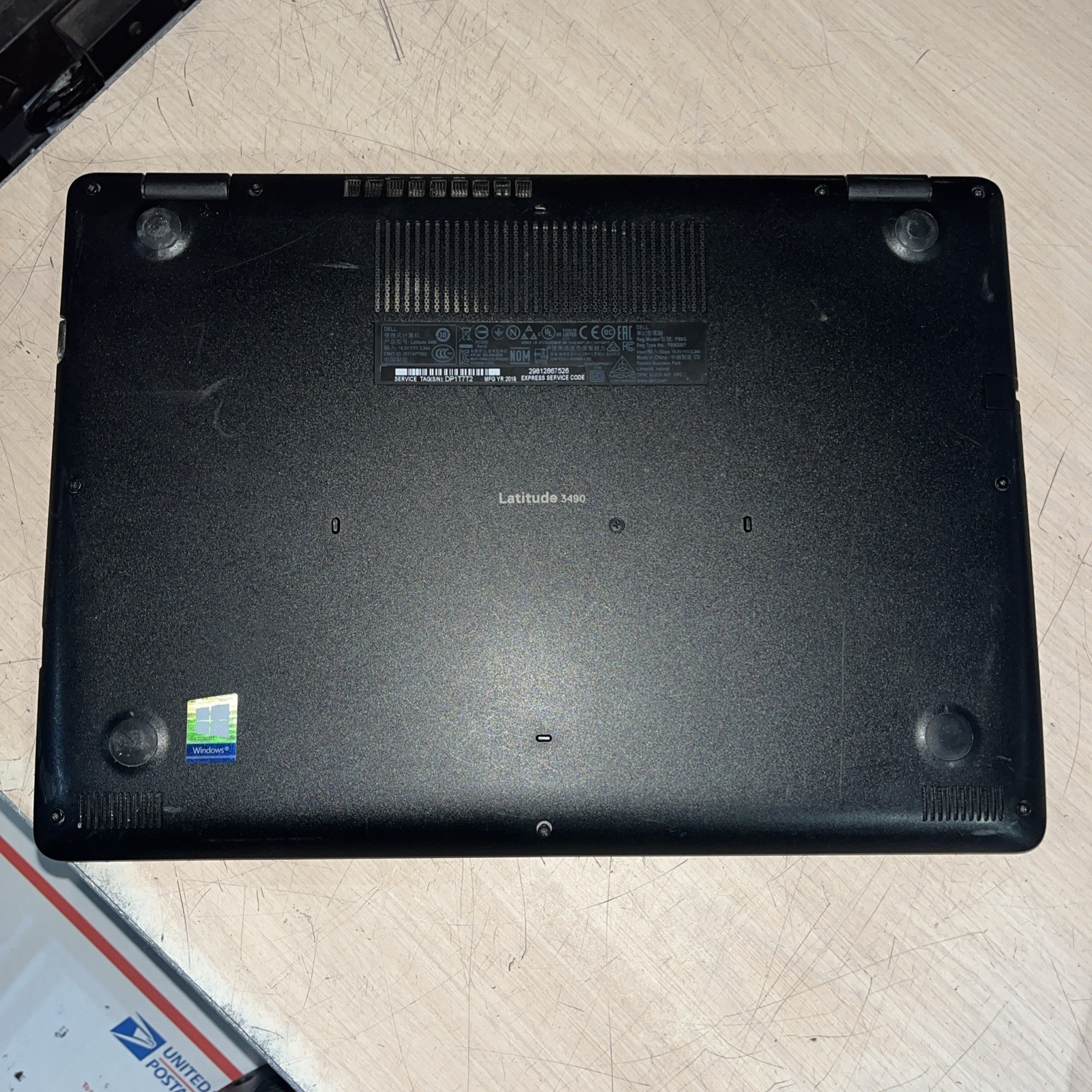 DELL LATITUDE 3490 INTEL CORE I5-8250U 1.60GHZ 4GB RAM NO HD
