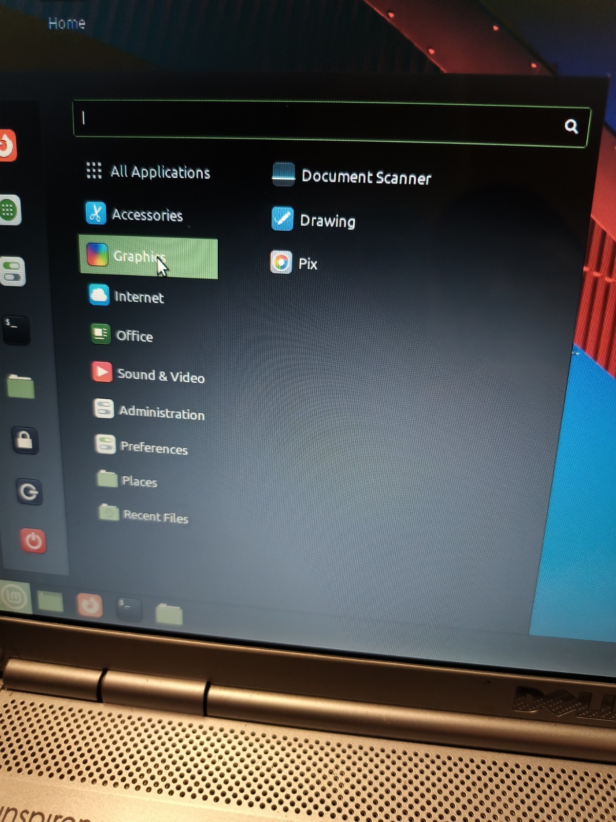 WORKING Dell Inspiron 1525 Laptop @ 2.2GHz, 4GB RAM, 250GB HDD DVD LINUX charger