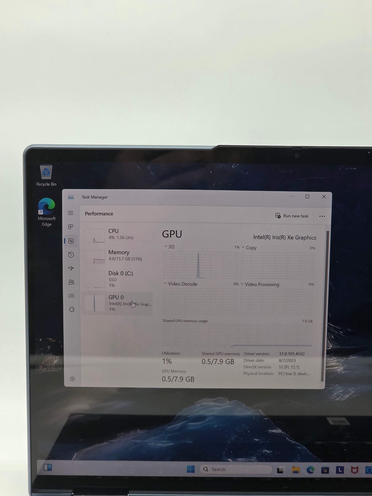 Lenovo Yoga 7i 14″ 2-in-1 Touch Laptop i7 16GB RAM 512GB SSD Blue