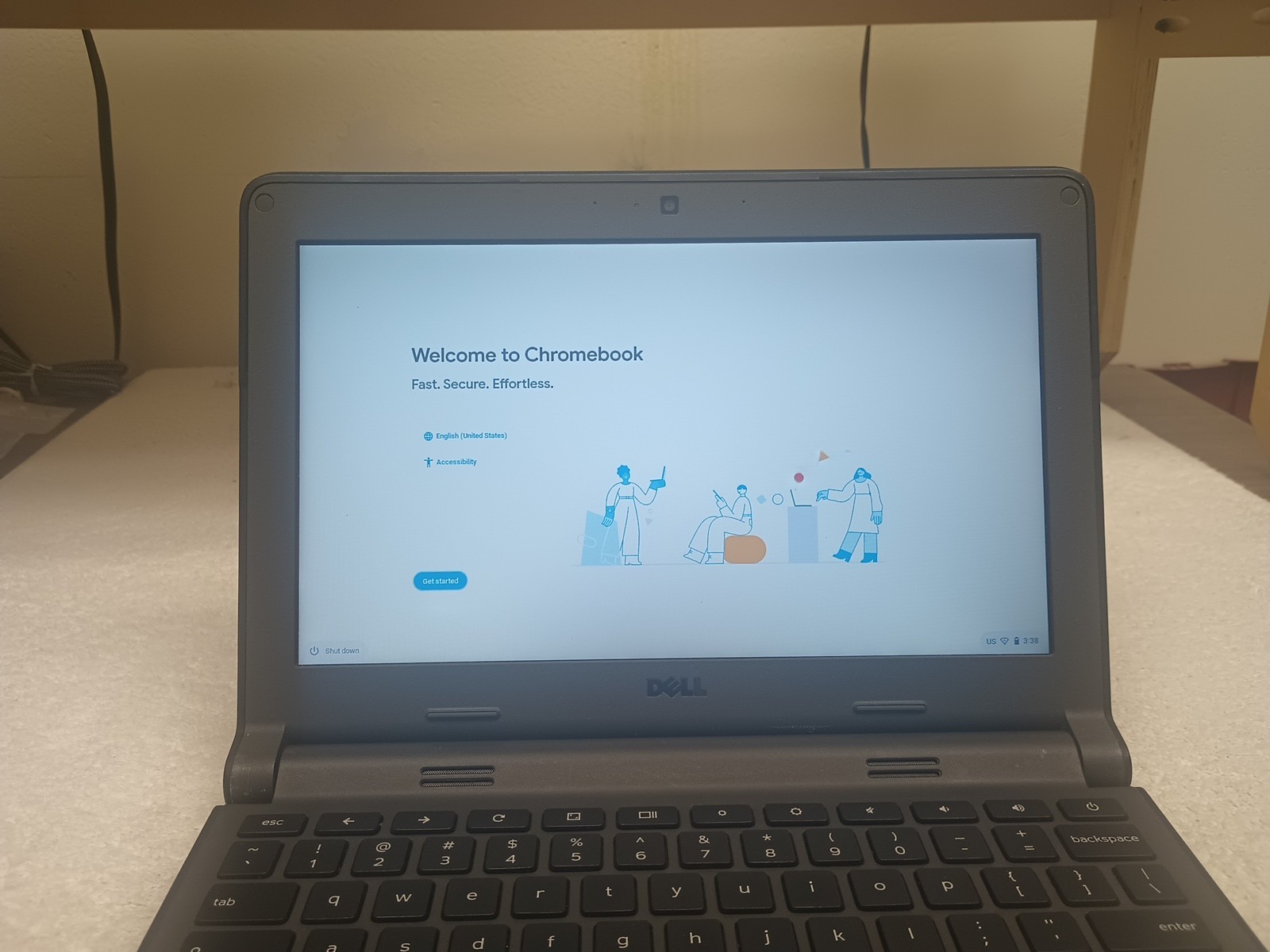 DELL CHROMEBOOK 11 3120 P22T 11.6″ N2840 CPU 4GB RAM 16GB eMMC Storage ChromeOS