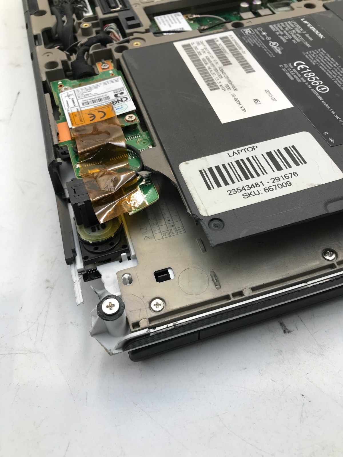 Fujitsu LifeBook T900 Intel Core i5-520M 2.4GHz 13″-CASE DAMAGE- MZ