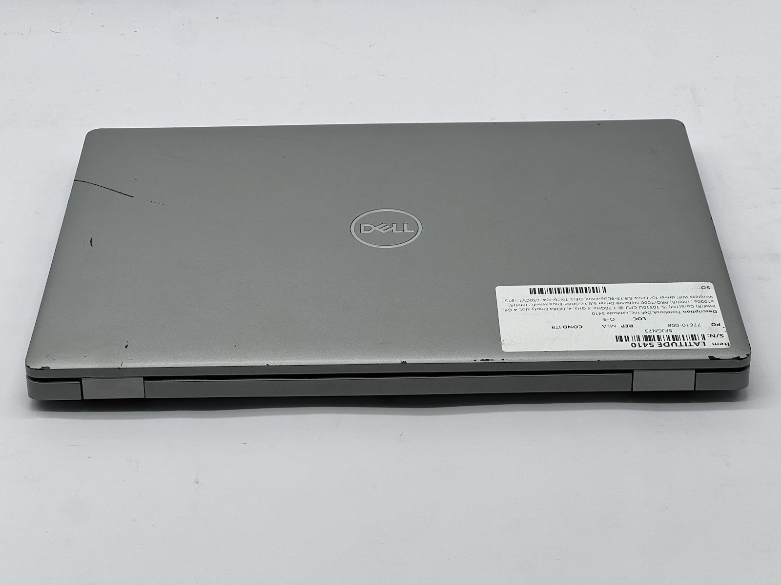 Dell Latitude 5410, i5-10310U CPU, @ 1.70GHz, 4GB RAM-No HDD/OS/Charger