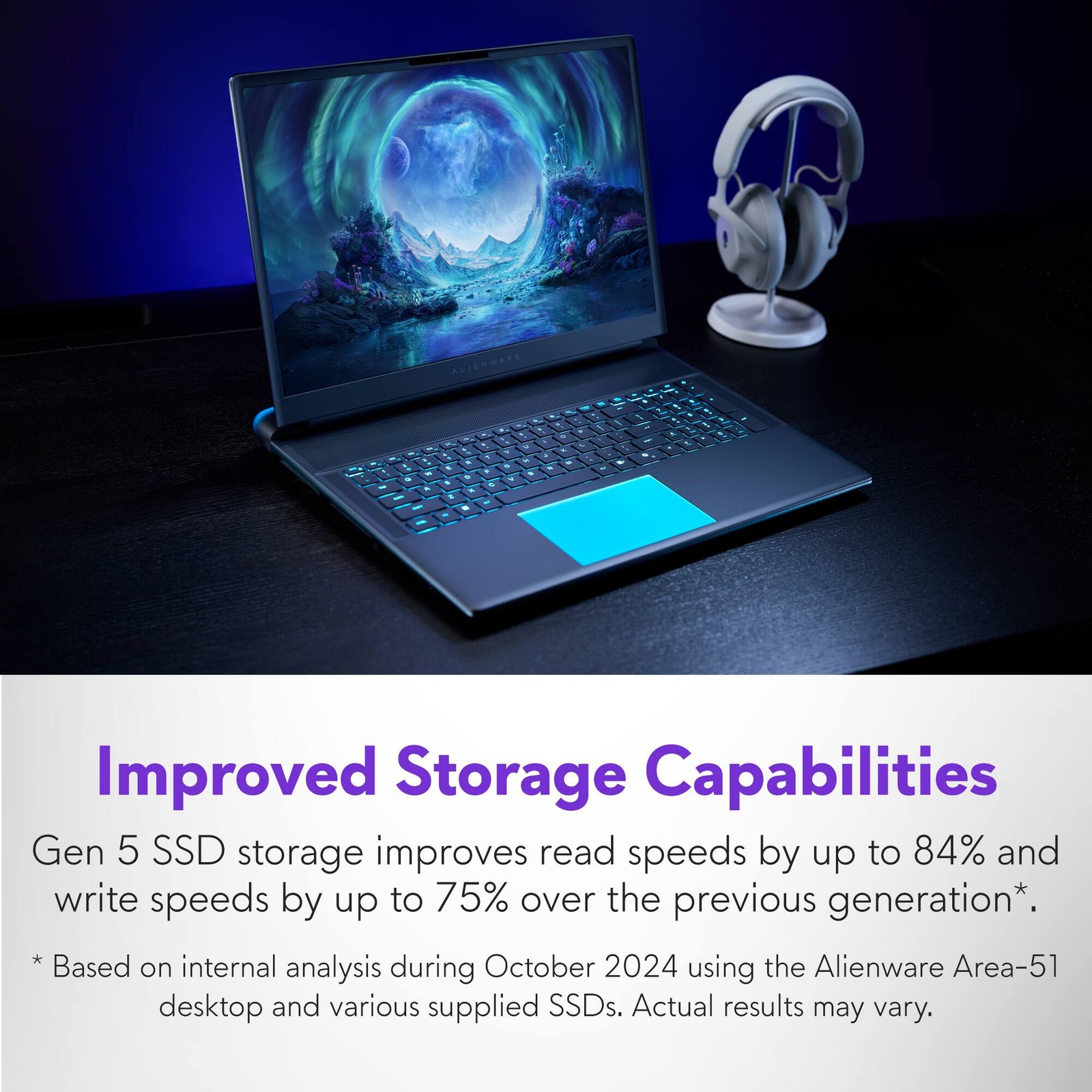 Alienware – Area-51 – 18″ 2.5K Gaming Laptop – Intel Core Ultra 9 275HX – 64G…