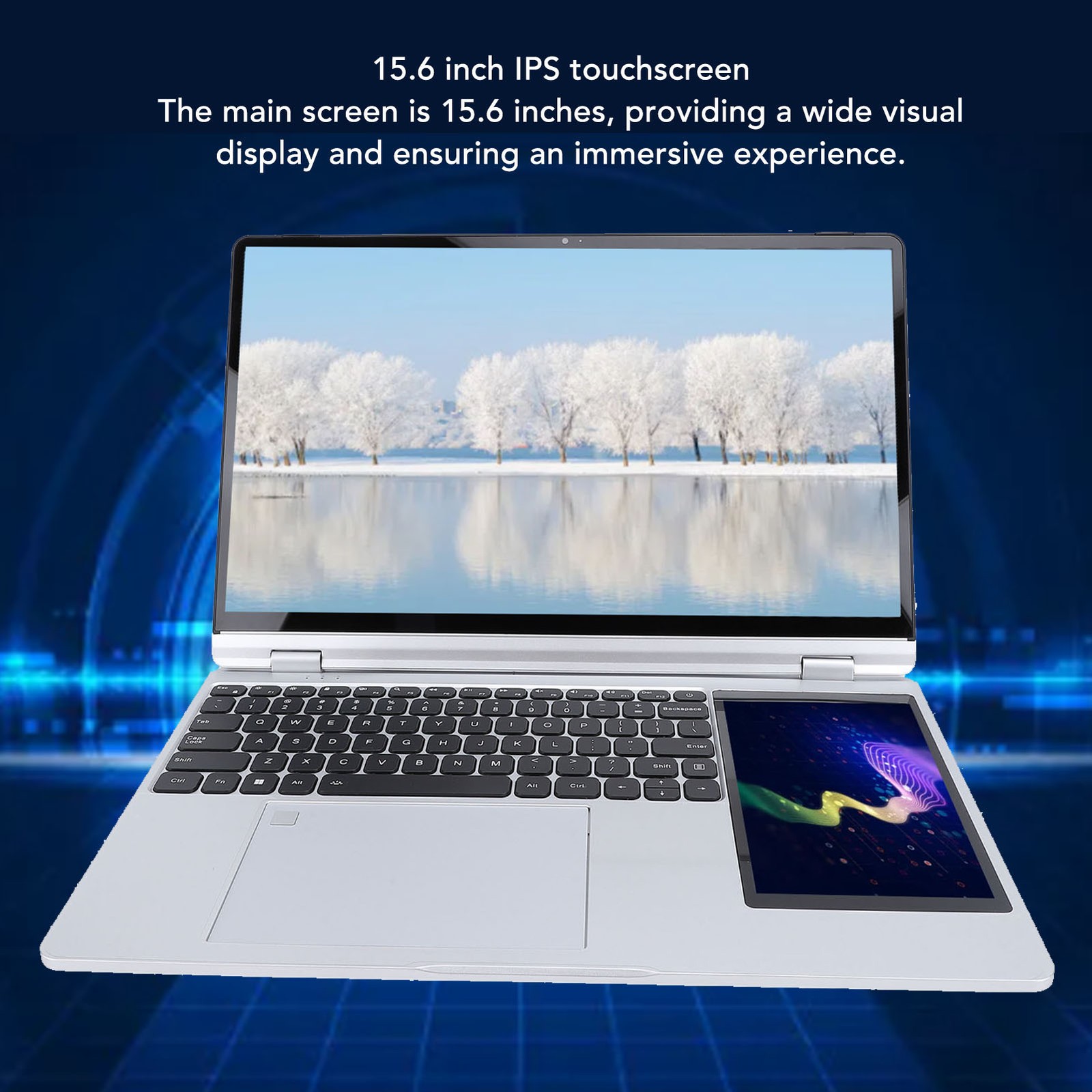 15.6 Inch Touchscreen Laptop IPS Double Screen Display 32GB RAM 1T Hard Dis SAOY