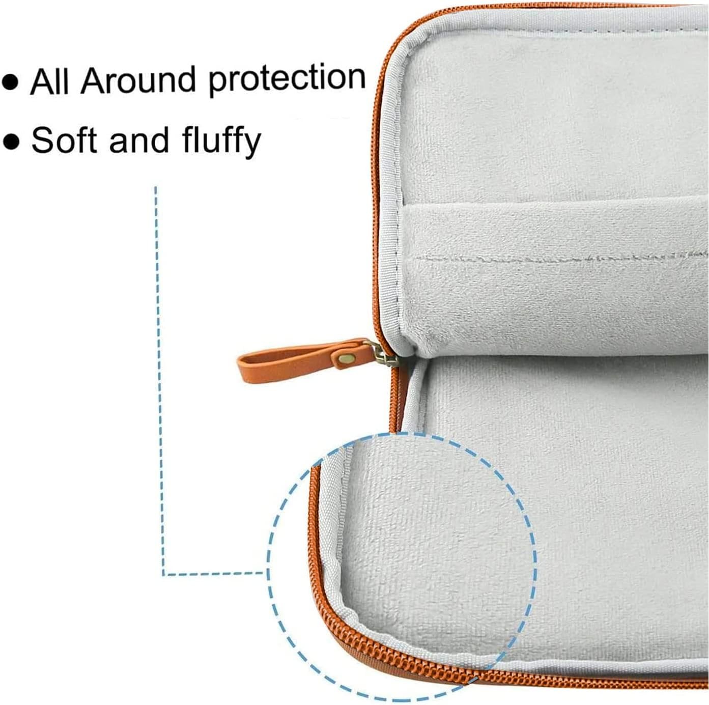Laptop Sleeve Bag 13 inch for MacBook Air 13.6 inch 2025-2022 M4 M3 M2/Air 13 in