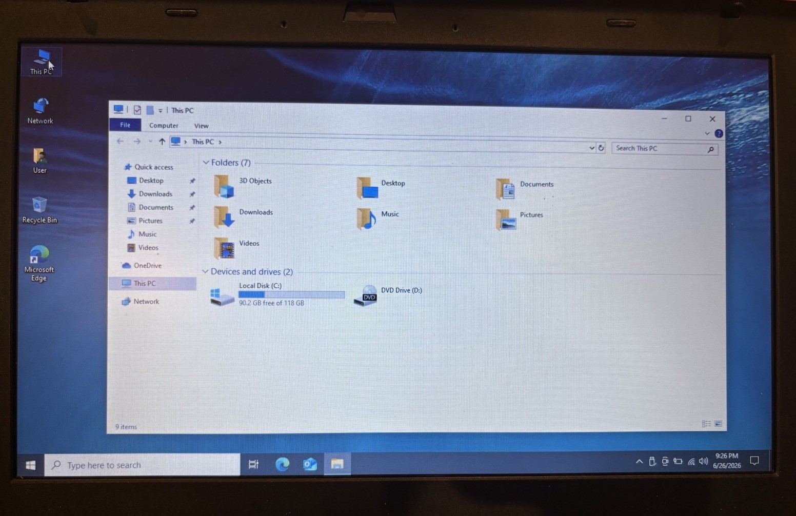 Lenovo Thinkpad T420 i5-2520M 6GB RAM 128GB SSD Windows 10 Pro Office 2010 +Dock