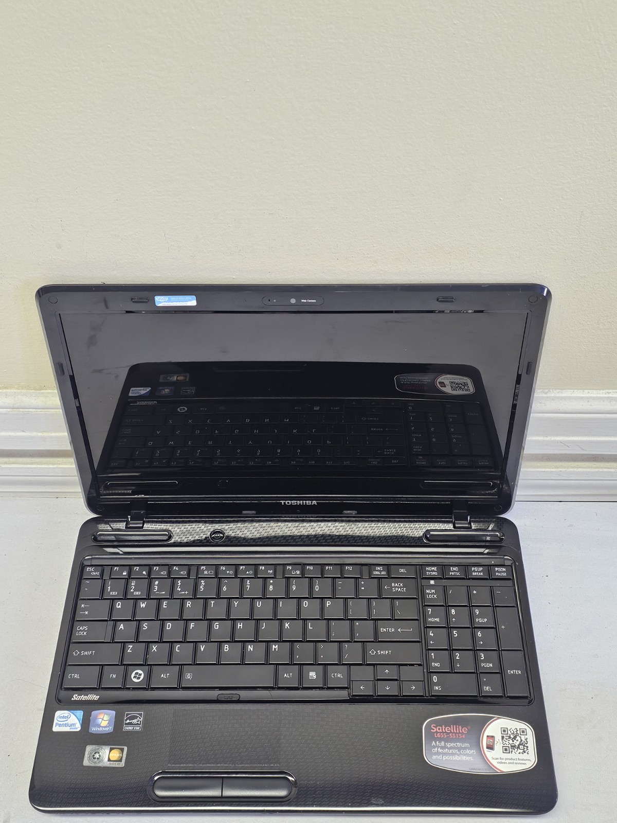 Toshiba Satellite L655-S5154 Laptop – Intel Pentium – 4GB RAM – Parts – Read