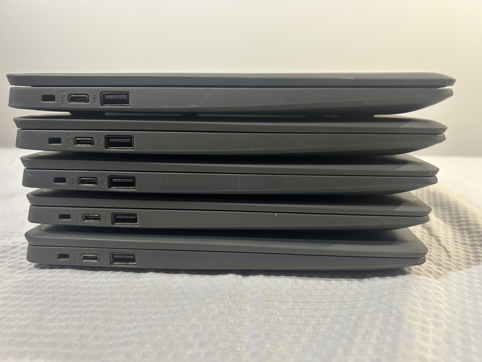 Lot of 5 HP Chromebook 11A G8 EE Enterprise Enrolled Some Parts Only All Charge