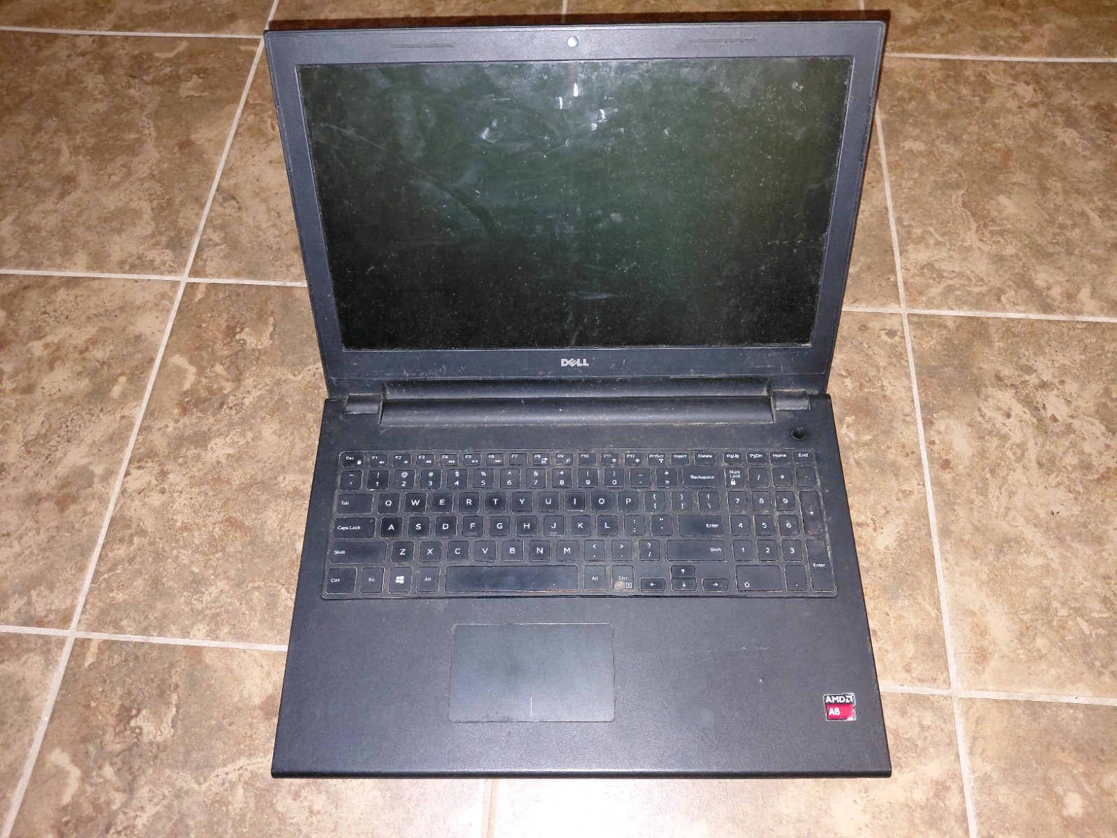 Dell Inspiron 15 3541 Laptop AMD A6 Bricked For Parts Or Repair